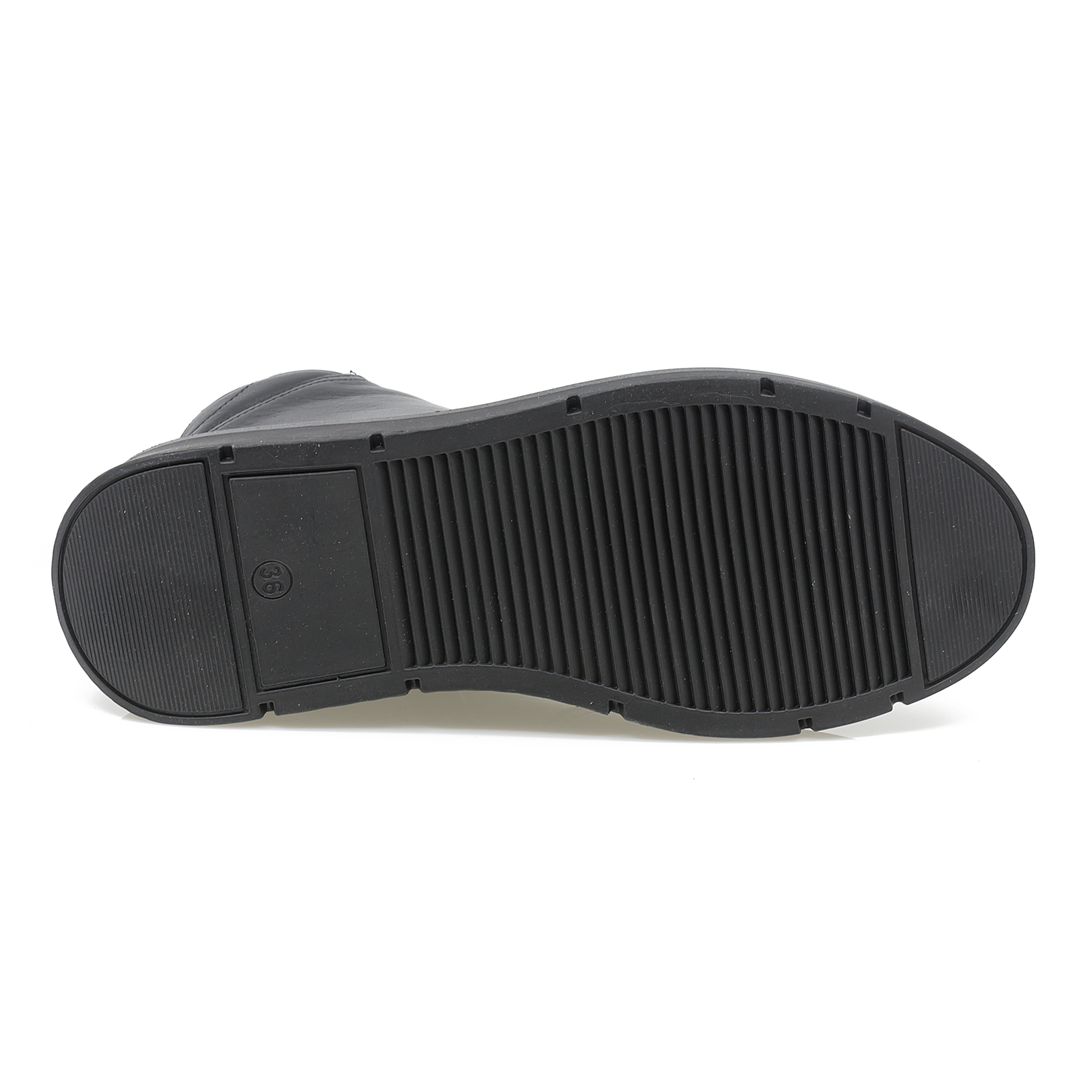 Ghete dama Anna Viotti din piele naturala D 2203 negru