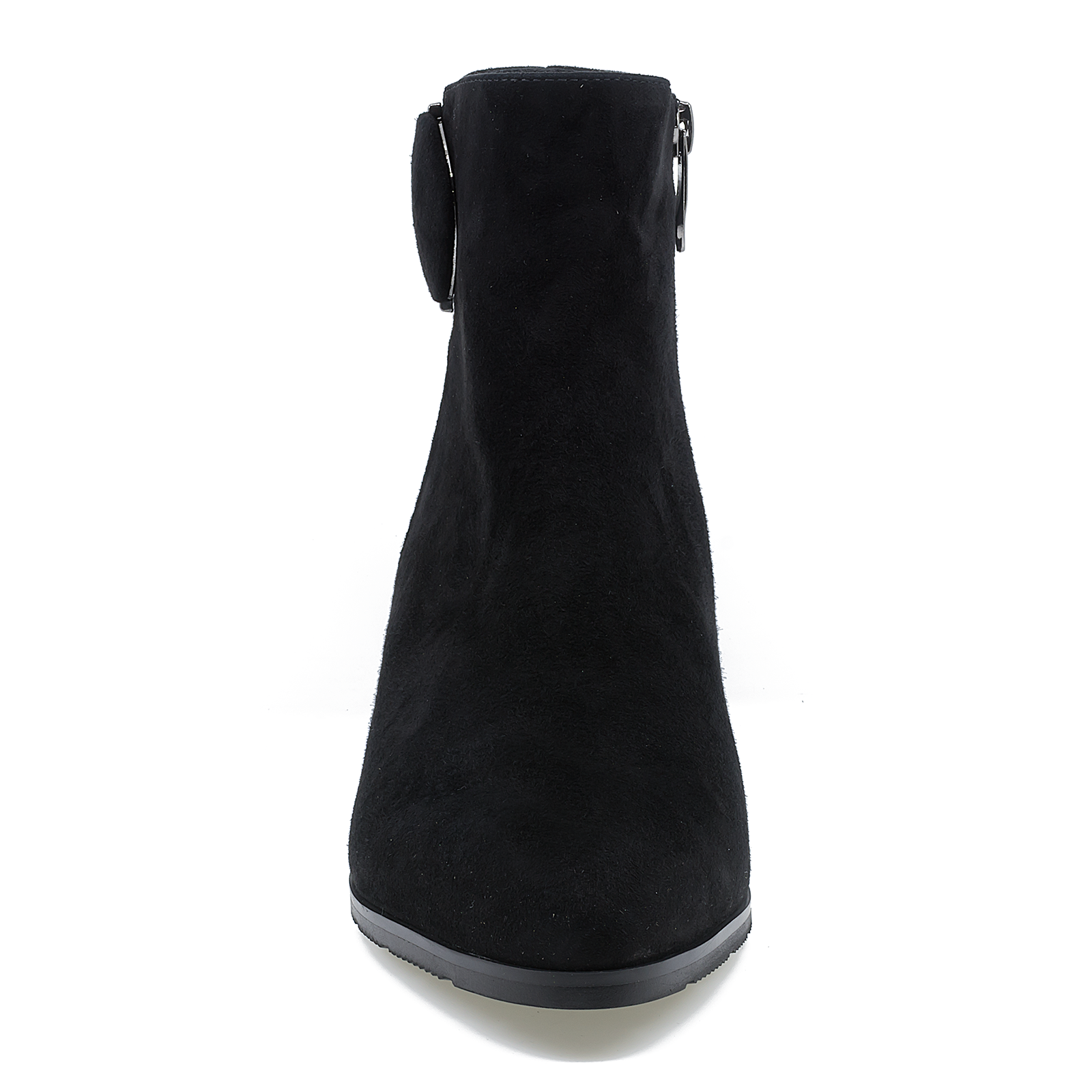 Ghete dama Feeling din piele naturala D24-227-001 negru