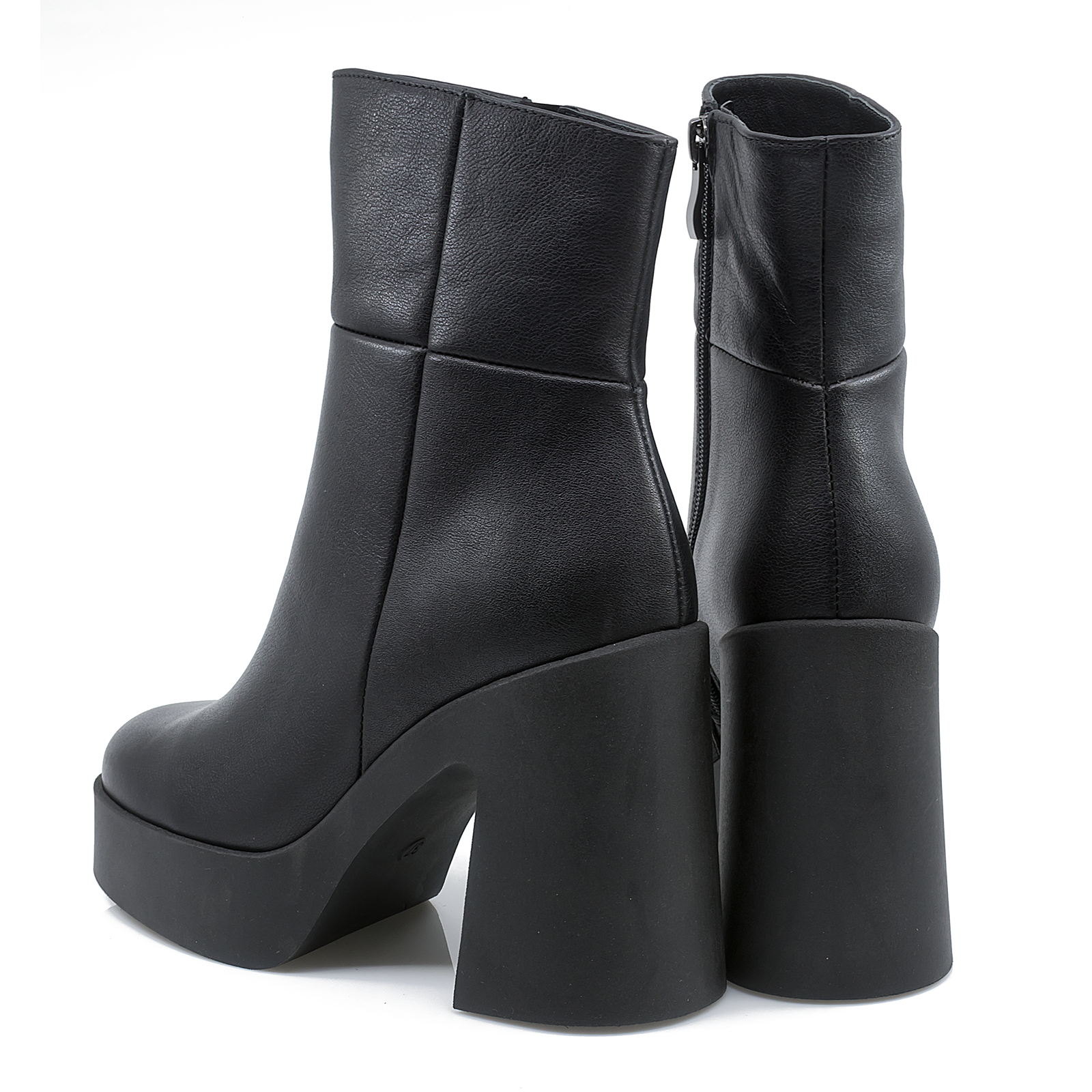 Ghete dama Anna Viotti din piele naturala D 2612 negru