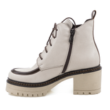 Ghete dama Anna Viotti din piele naturala D 2734 bej