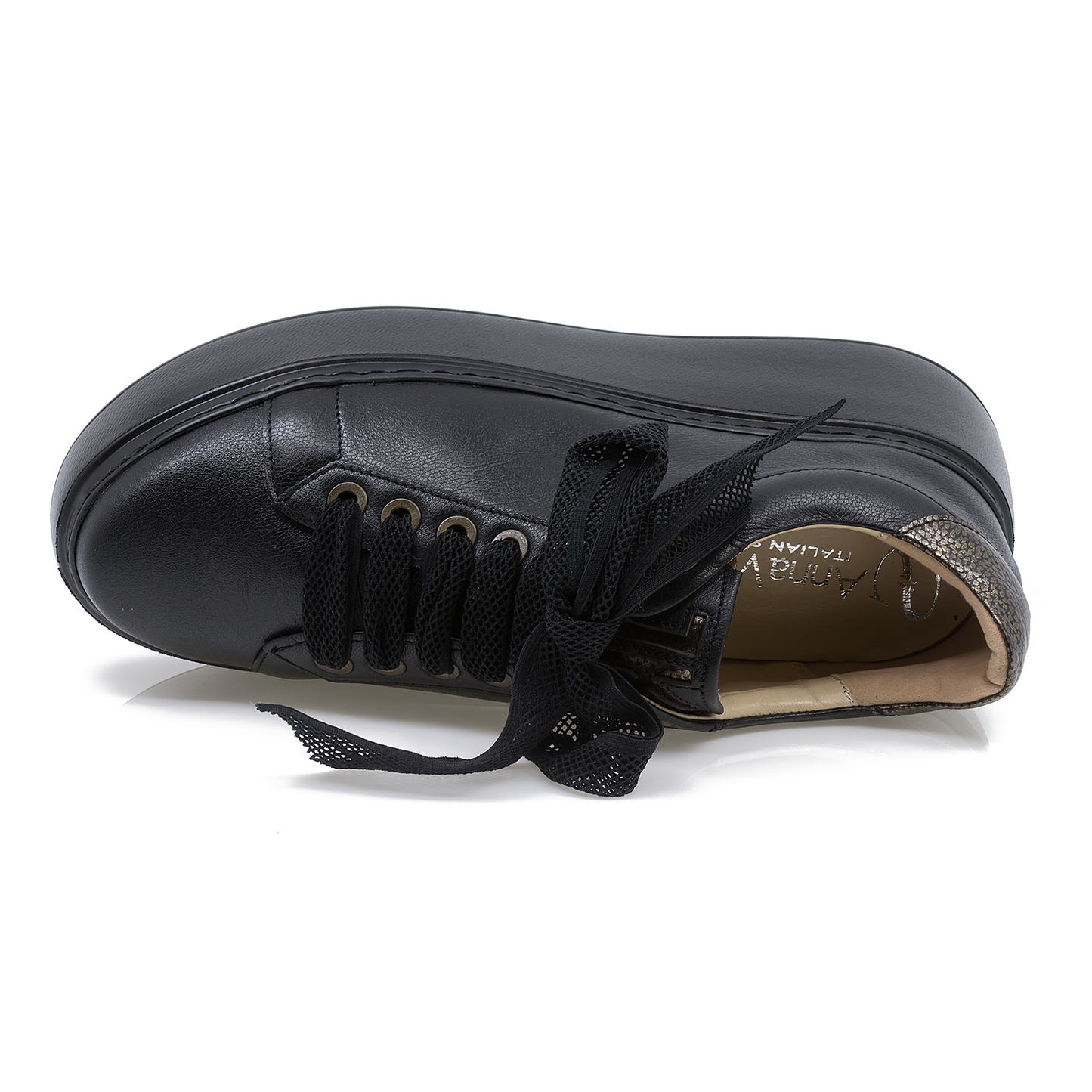 Pantofi dama Anna Viotti din piele naturala D 2766 negru