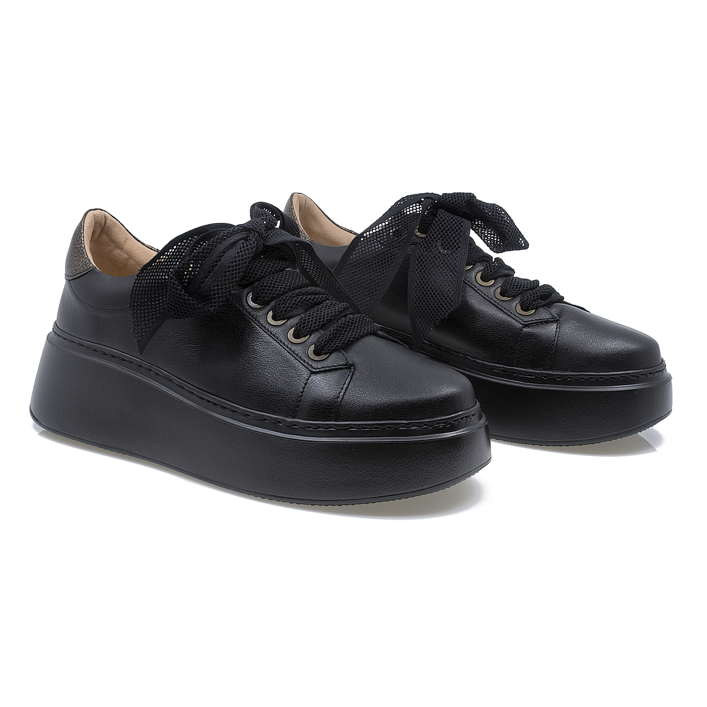 Pantofi dama Anna Viotti din piele naturala D 2766 negru