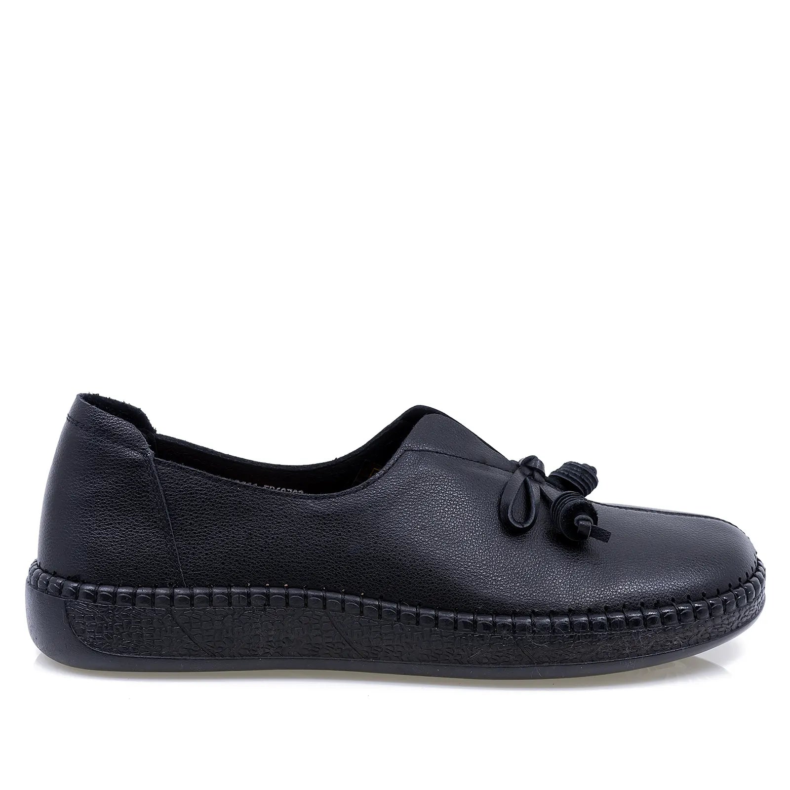 Pantofi dama casual Anna Viotti piele naturala D111-5D68703-6 negru