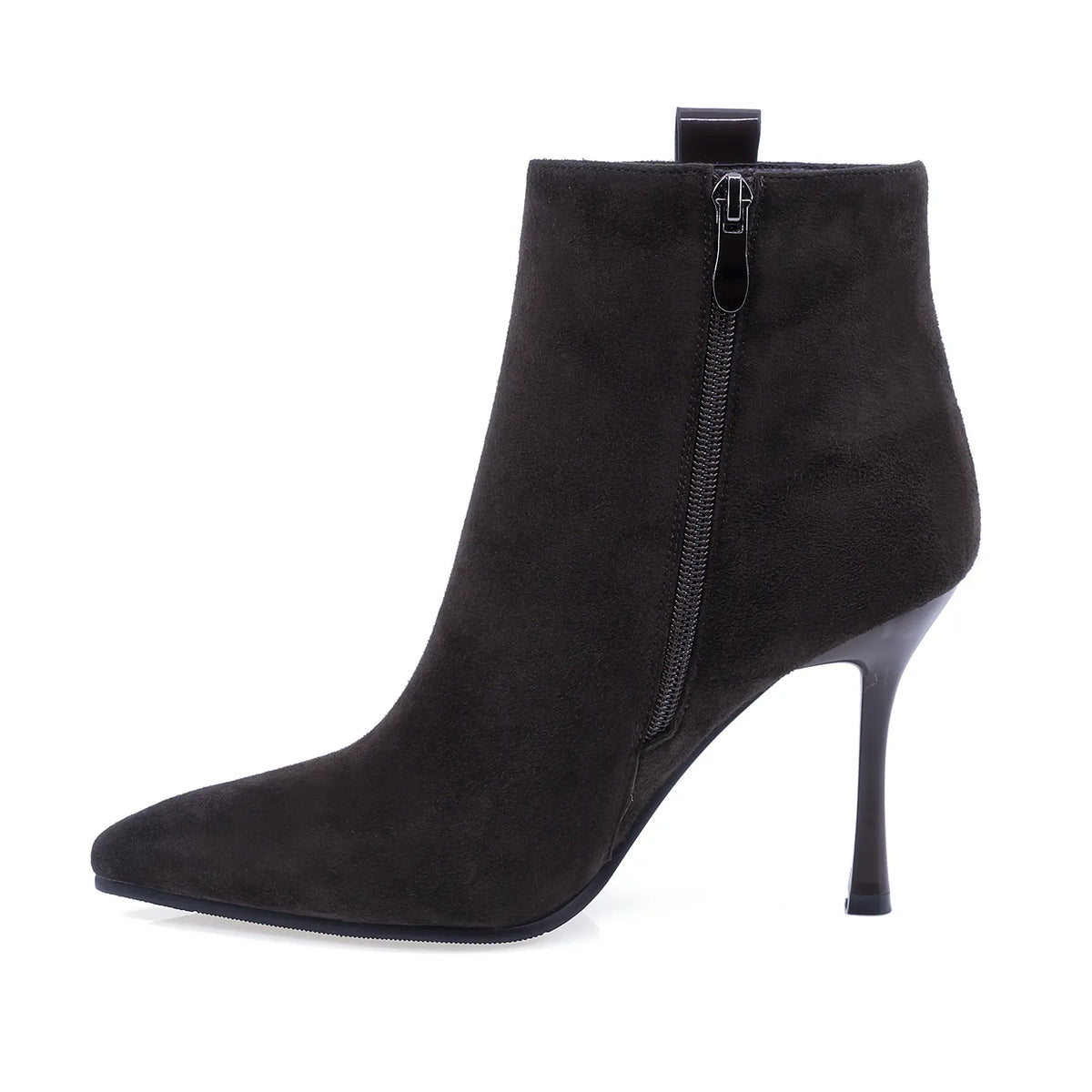 Ghete Dama Elegante Anna Viotti Piele intoarsa D105-8009R-F9-FR641-QPW4-4 maro