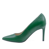 Pantofi dama eleganti Guban piele naturala D1206 verde