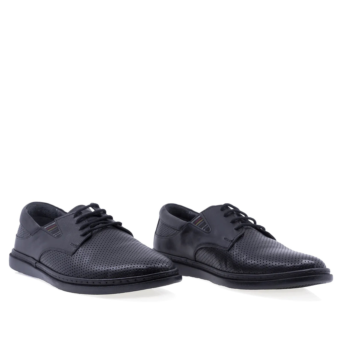 Pantofi barbati casual Goretti piele naturala B24-2013 negri