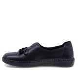 Pantofi dama casual Anna Viotti piele naturala D111-5D68703-6 negru