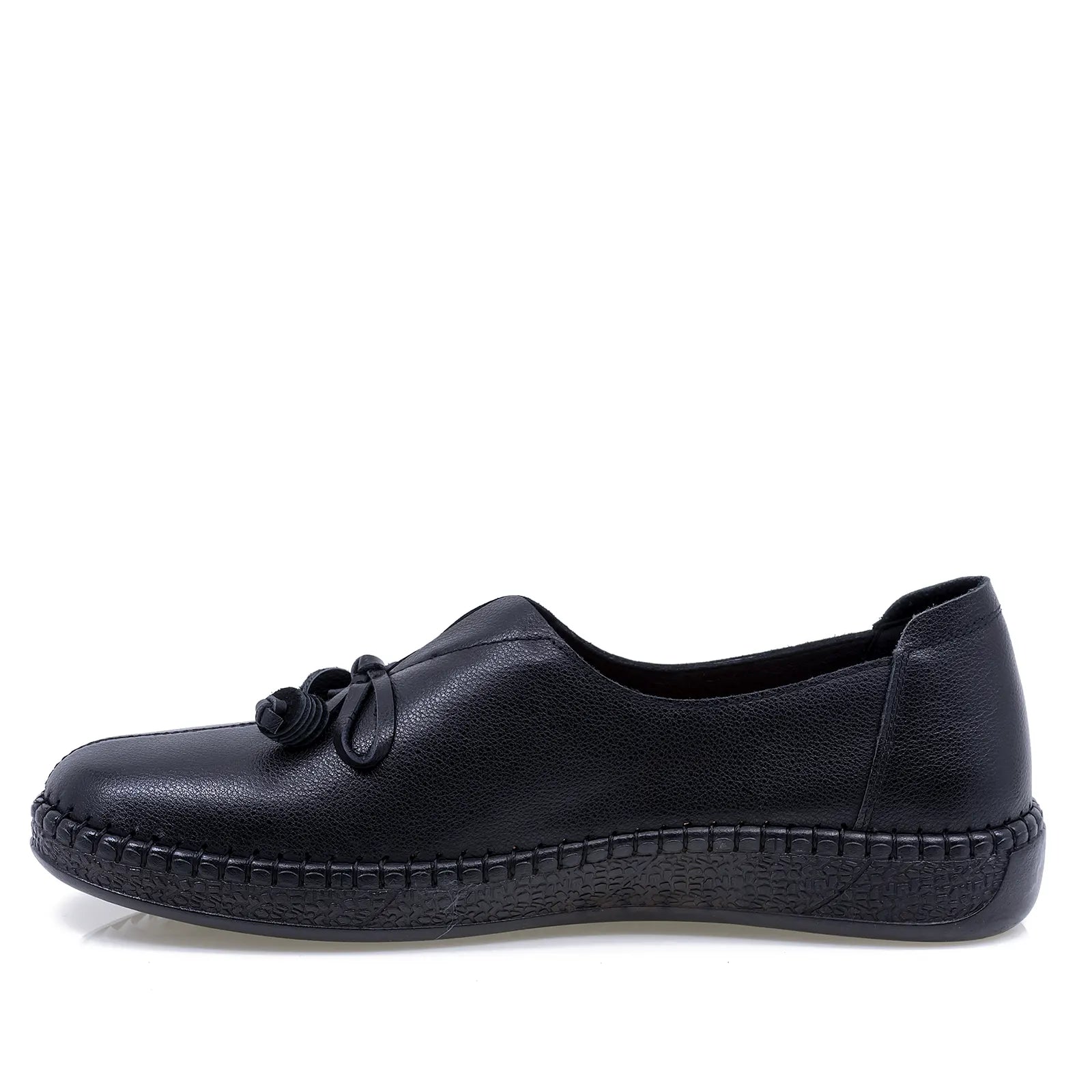 Pantofi dama casual Anna Viotti piele naturala D111-5D68703-6 negru