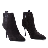 Ghete Dama Elegante Anna Viotti Piele intoarsa D105-8009R-F9-FR641-QPW4-4 maro