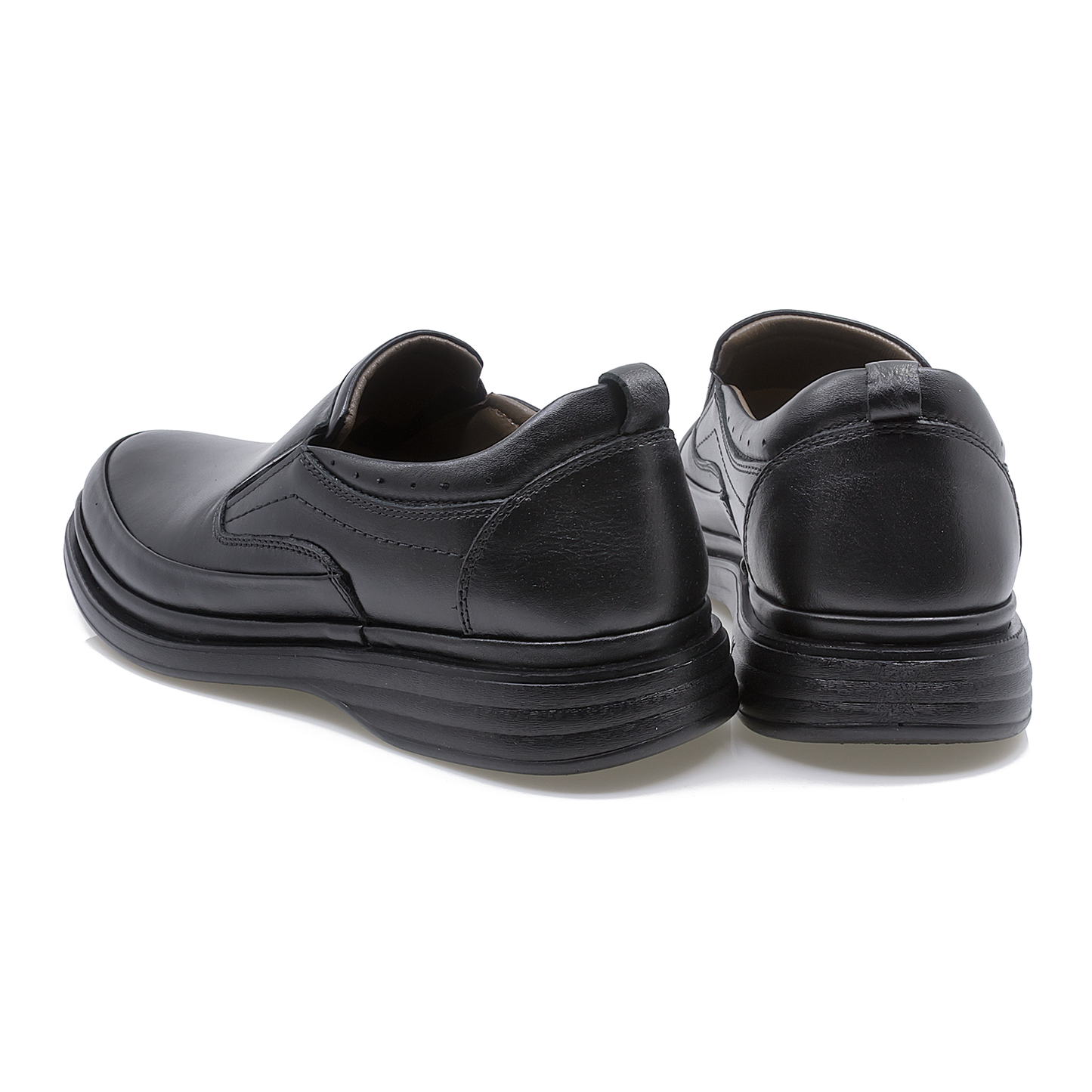 Pantofi barbati Goretti Din piele naturala B41-206 negru
