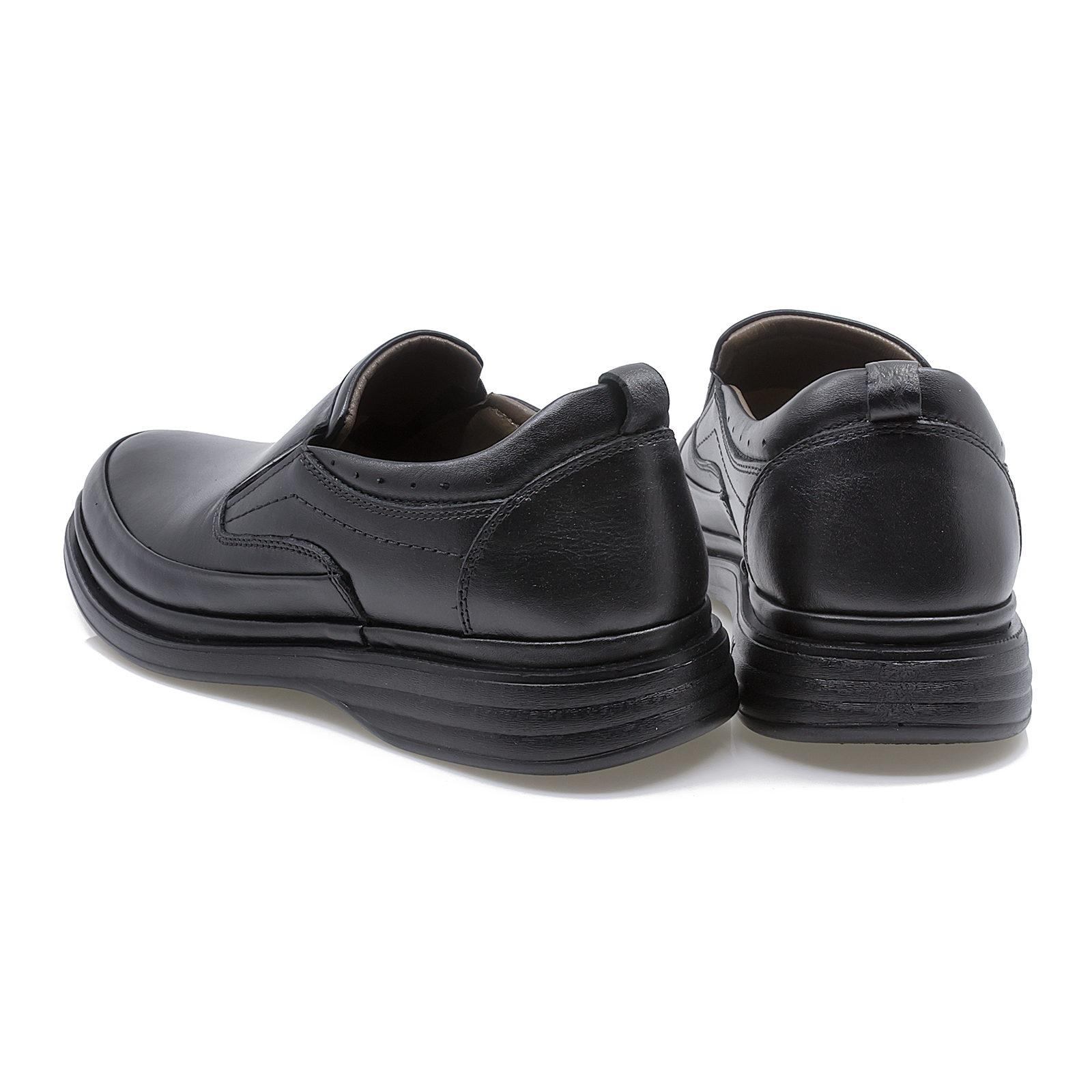 Pantofi barbati Goretti Din piele naturala B41-206 negru