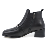 Ghete dama Anna Viotti Piele Naturala D50-4307 negru