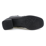 Ghete dama Anna Viotti Piele Naturala D50-4307 negru