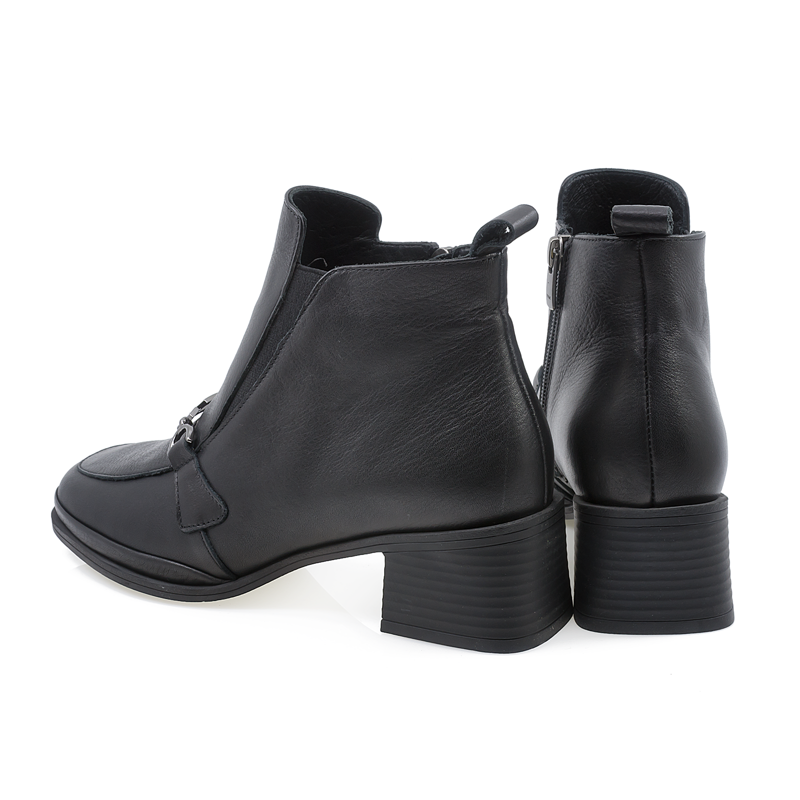 Ghete dama Anna Viotti Piele Naturala D50-4307 negru