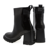 Ghete Dama Casual Anna Viotti Piele Lacuita D50-4324 Negru