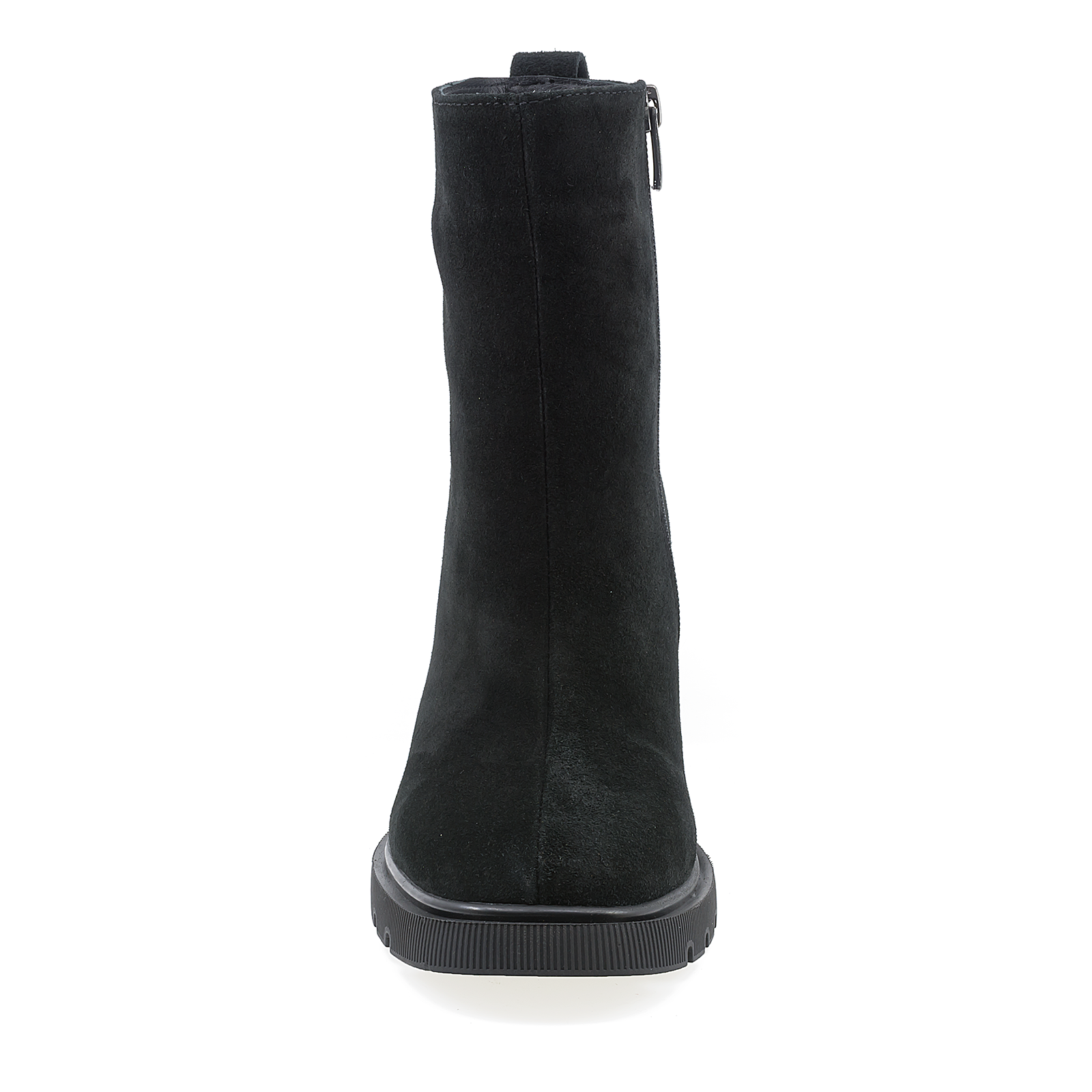 Ghete Dama Casual Anna Viotti Piele Intoarsa D50-4324 Negru