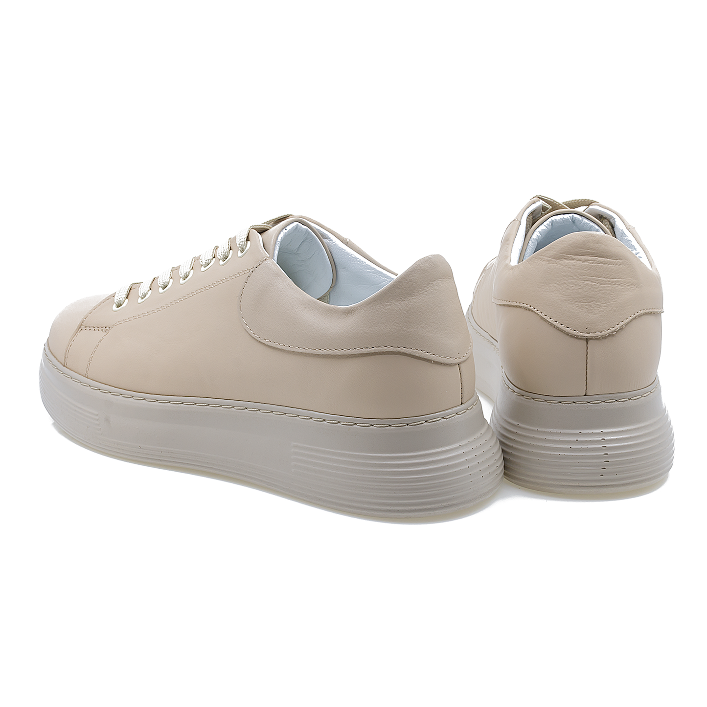 Pantofi dama casual Anna Viotti piele naturala D16-450 bej