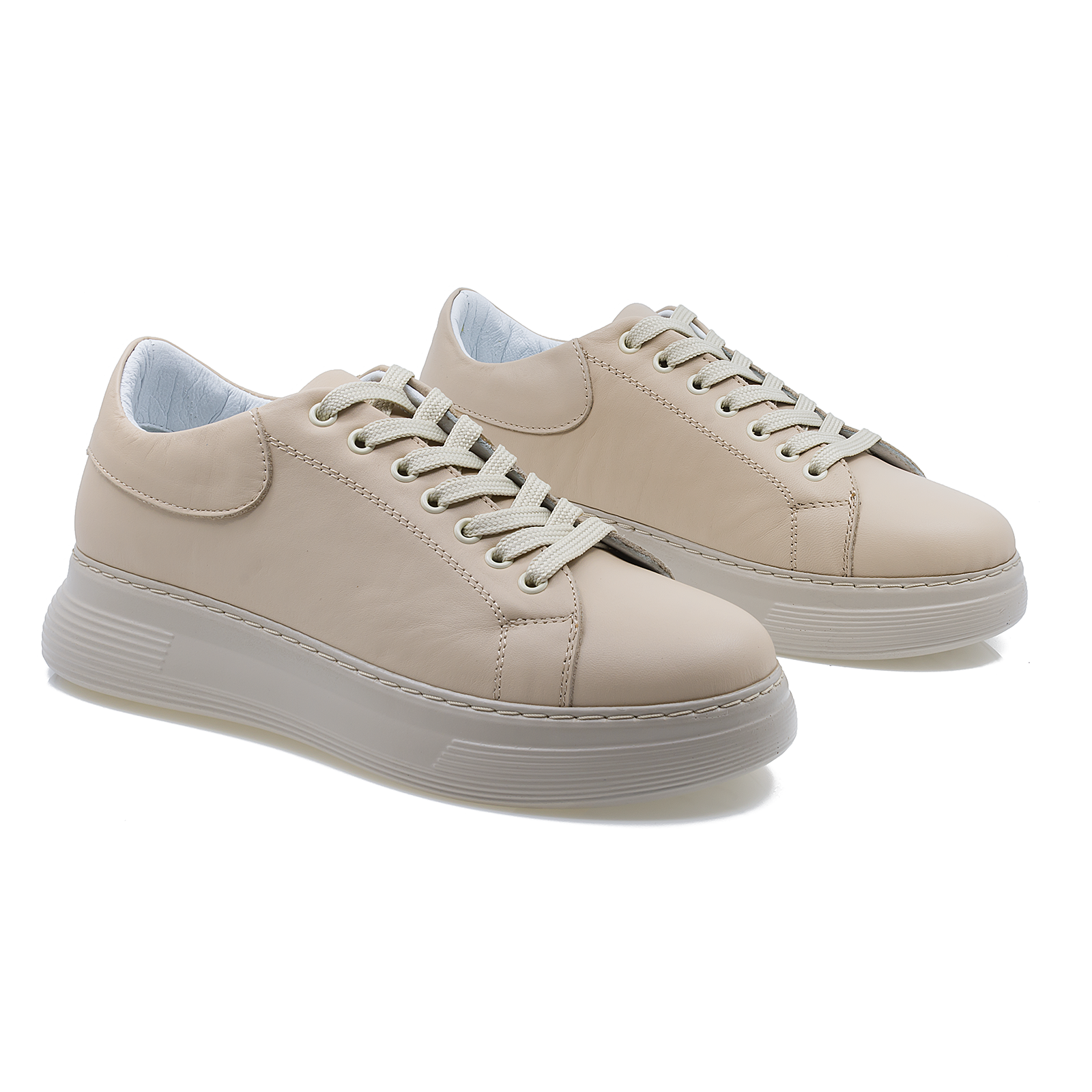 Pantofi dama casual Anna Viotti piele naturala D16-450 bej