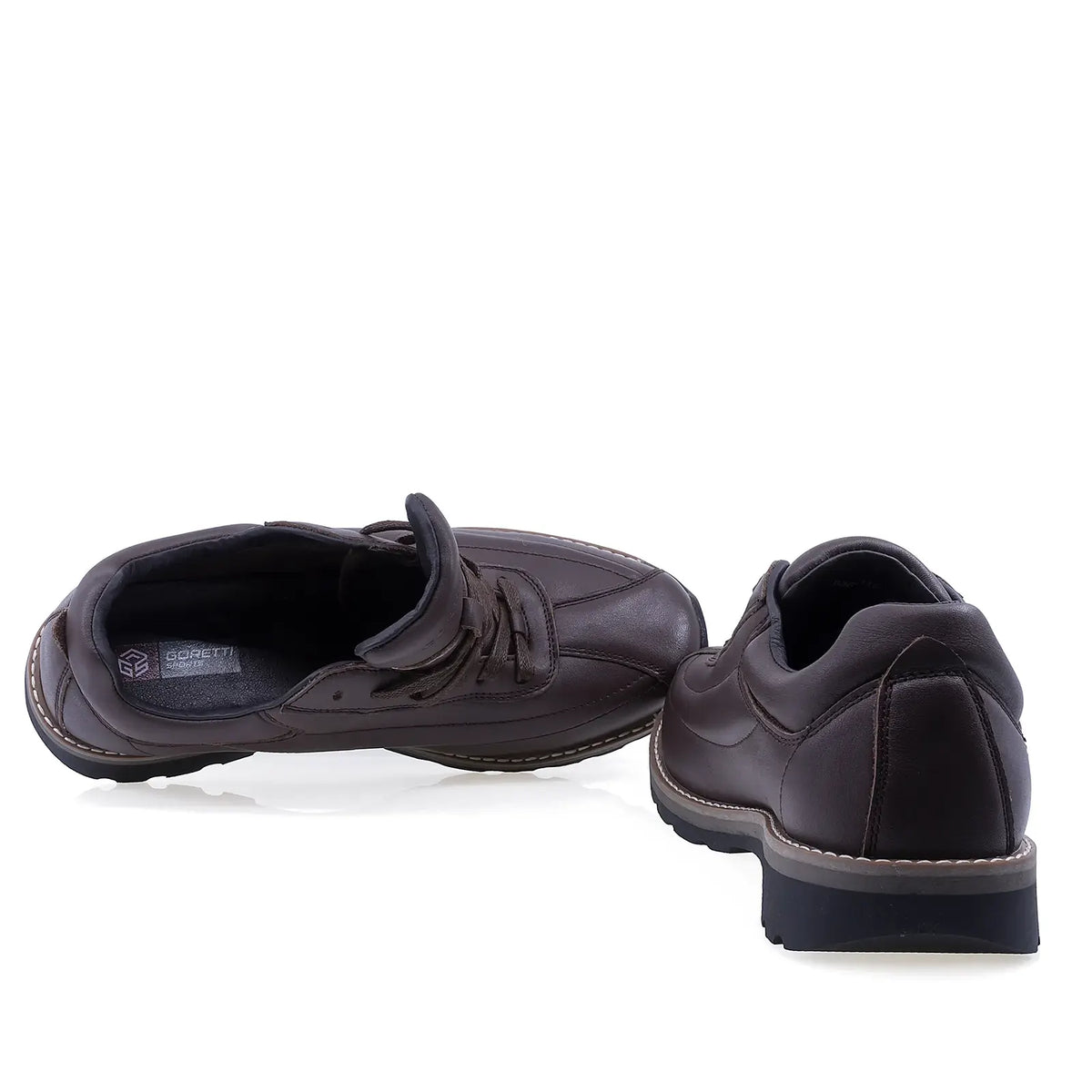 Pantofi barbati casual Goretti piele naturala B36-1152 maro
