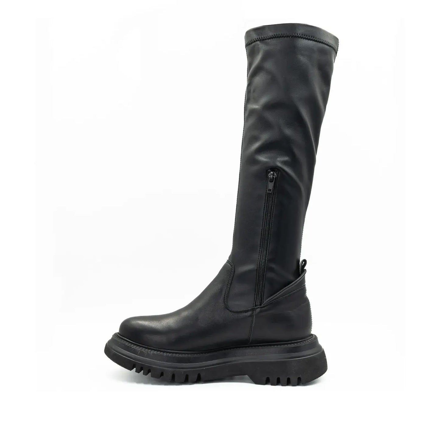 Cizme Dama Casual Anna Viotti Piele Naturala D44-682 Negru