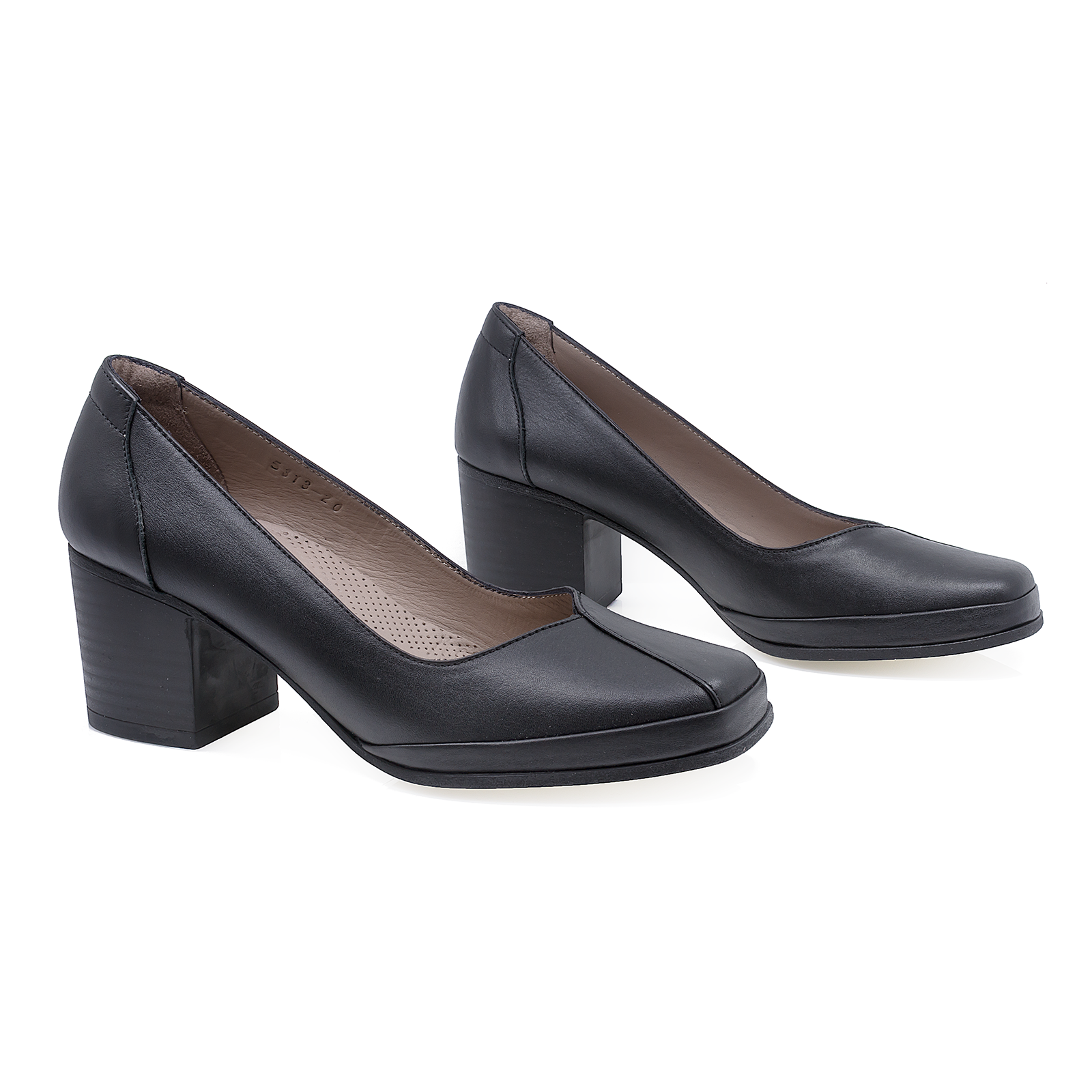 Pantofi dama Anna Viotti din piele naturala D 5313 negru