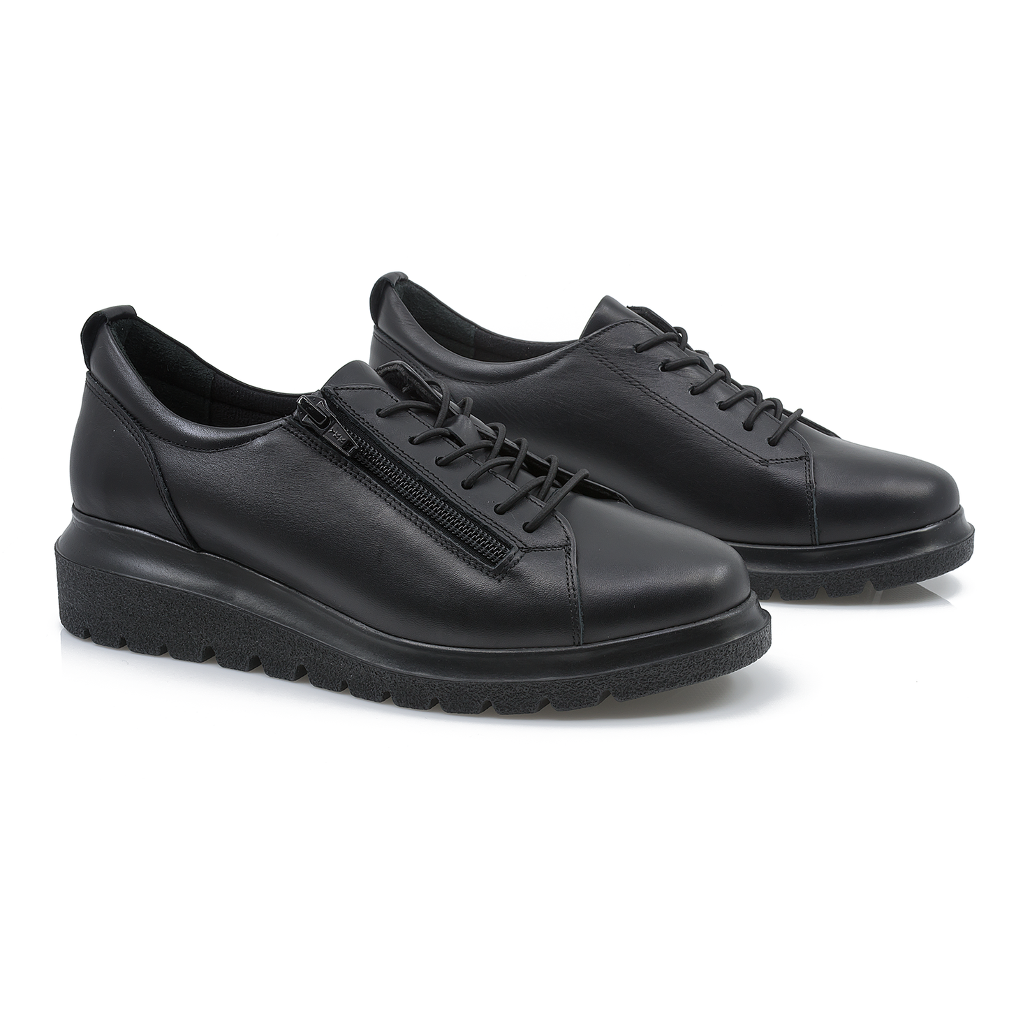 Pantofi dama casual Anna Viotti piele naturala D22-5850 negru