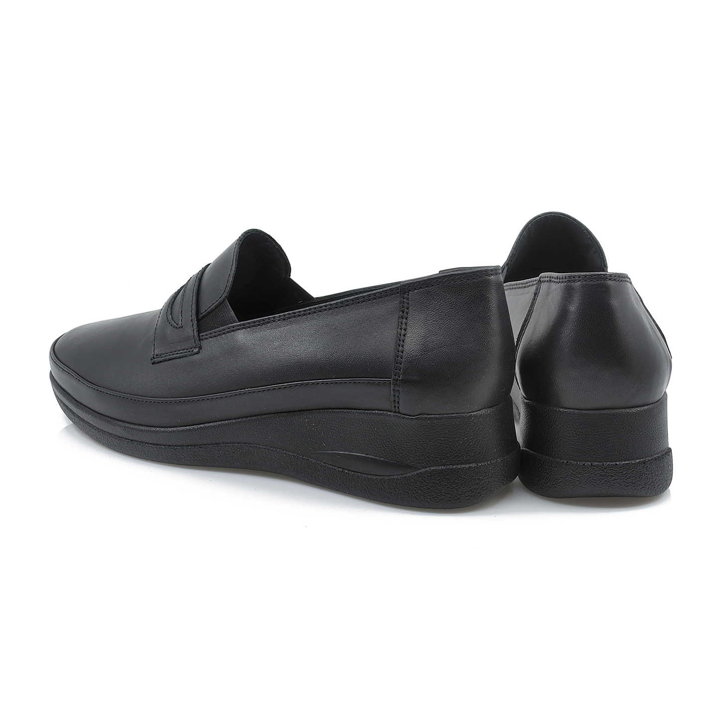 Pantofi dama casual Anna Viotti piele naturala D22-5854 negru