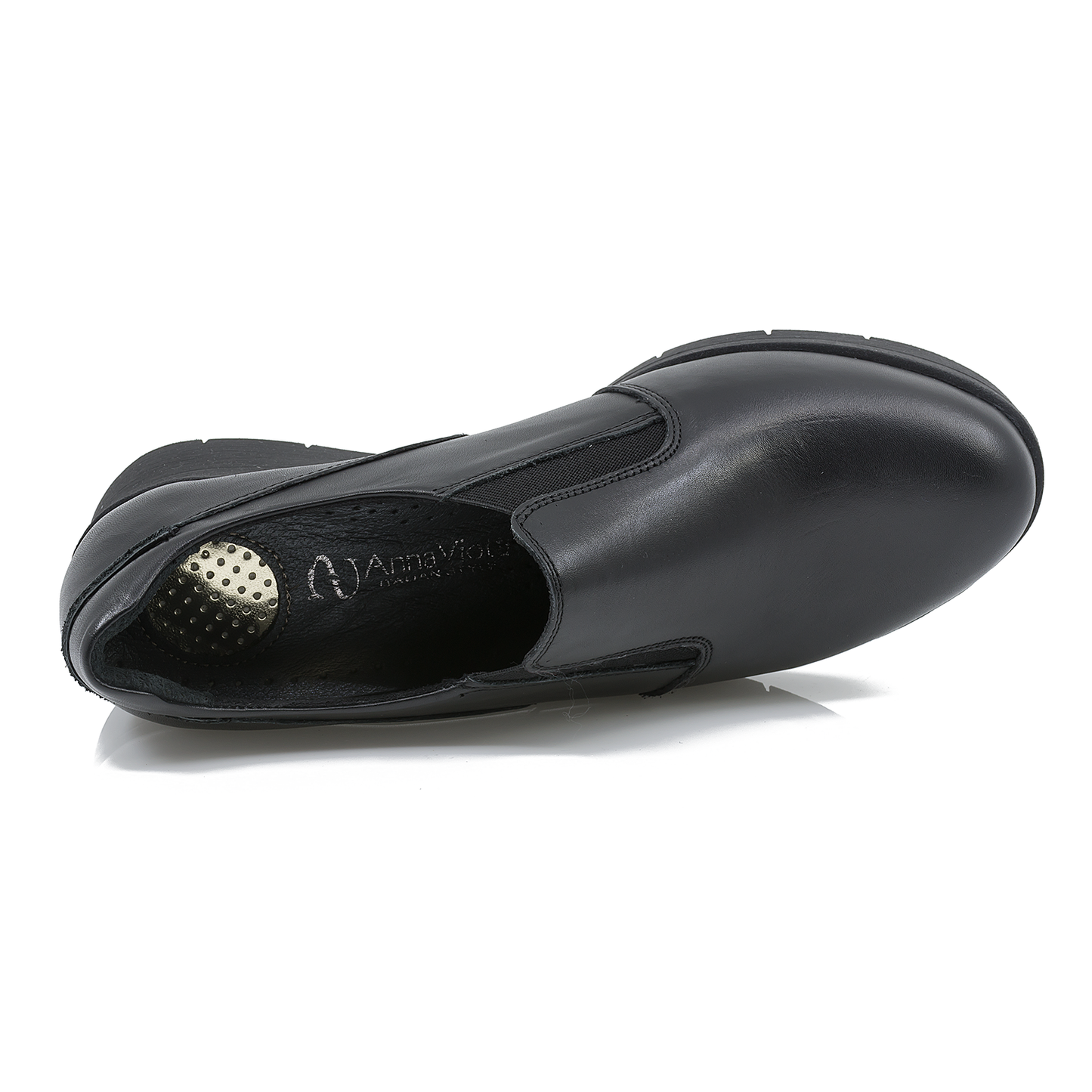 Pantofi dama Anna Viotti din piele naturala D 5861 negru