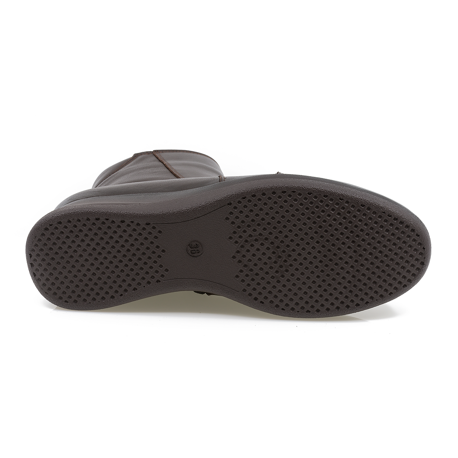 Ghete dama Anna Viotti din piele naturala D 5912 maro