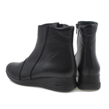 Ghete dama Anna Viotti din piele naturala D 5912 negru