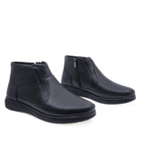Ghete barbati casual Goretti piele naturala B25-3210 negru