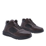 Ghete barbati casual Goretti piele naturala B24-2305 maro