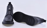 Ghete dama casual Anna Viotti piele naturala D111-B30058 negre