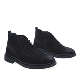 Ghete barbati casual Goretti piele nubuc B24-2210 negru