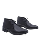 Ghete barbati elegante Goretti piele naturala B36-9206 negru