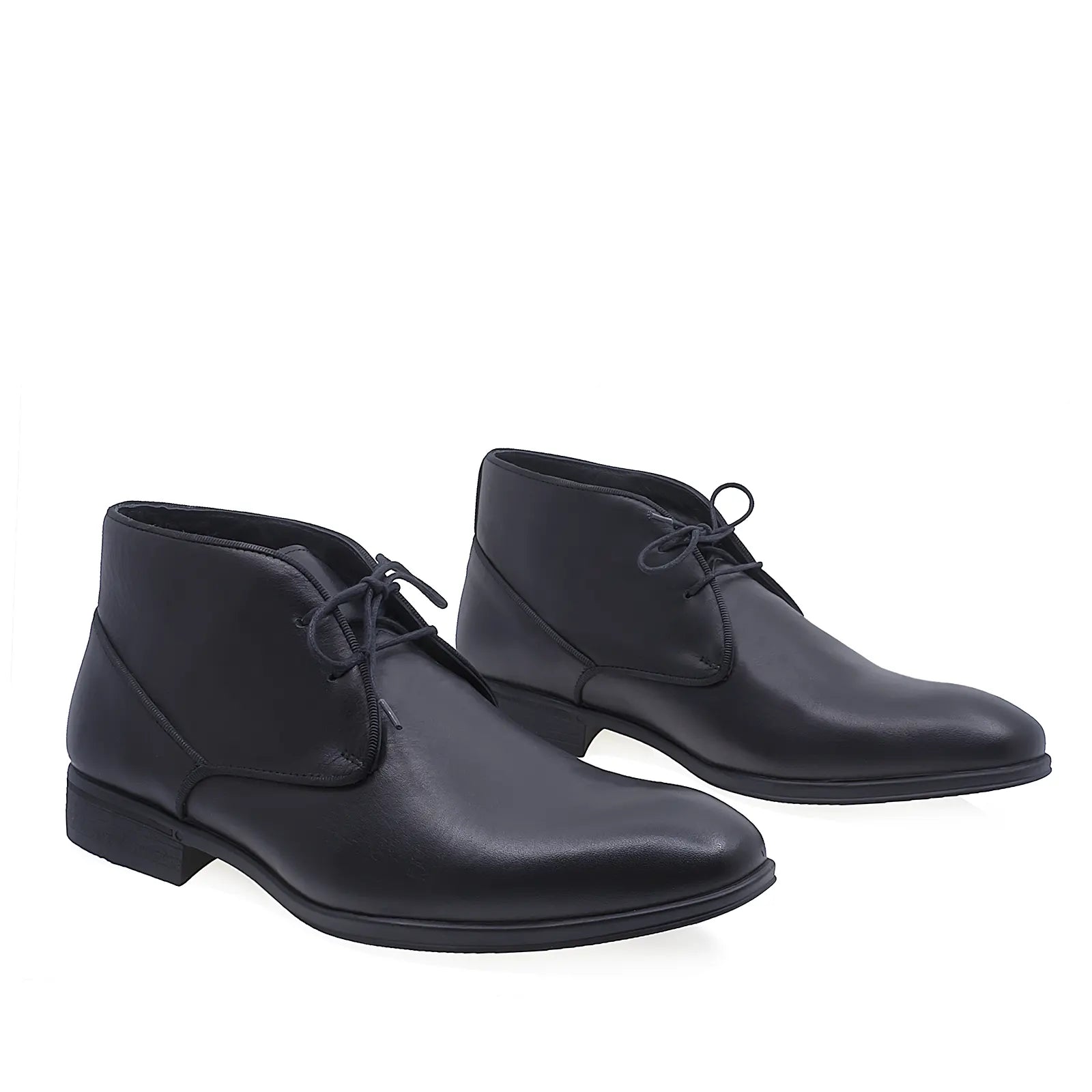 Ghete barbati elegante Goretti piele naturala B36-9206 negru