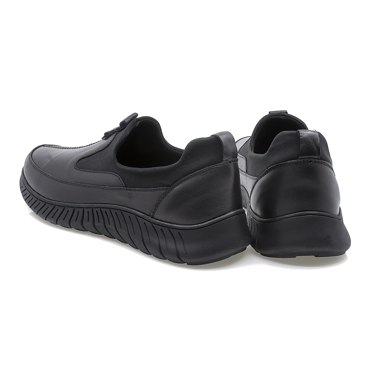 Pantofi barbati Goretti din piele naturala B67-1986 negru