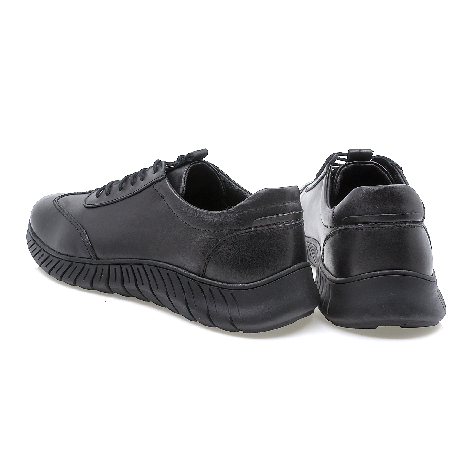 Pantofi barbati casual Goretti din piela naturala B64-2450 negru