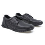 Pantofi barbati Goretti Din piele naturala B64-3640 negru