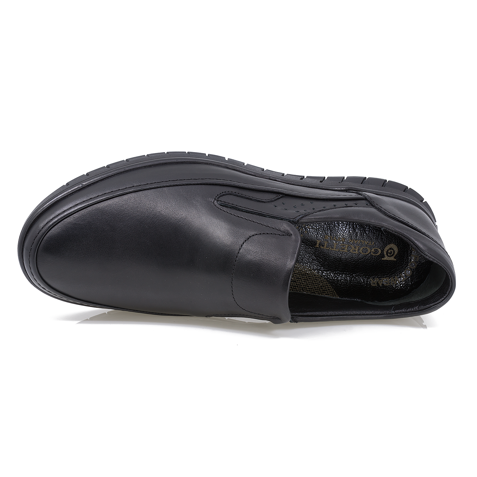 Pantofi barbati Goretti Din piele naturala B64-9641 negru