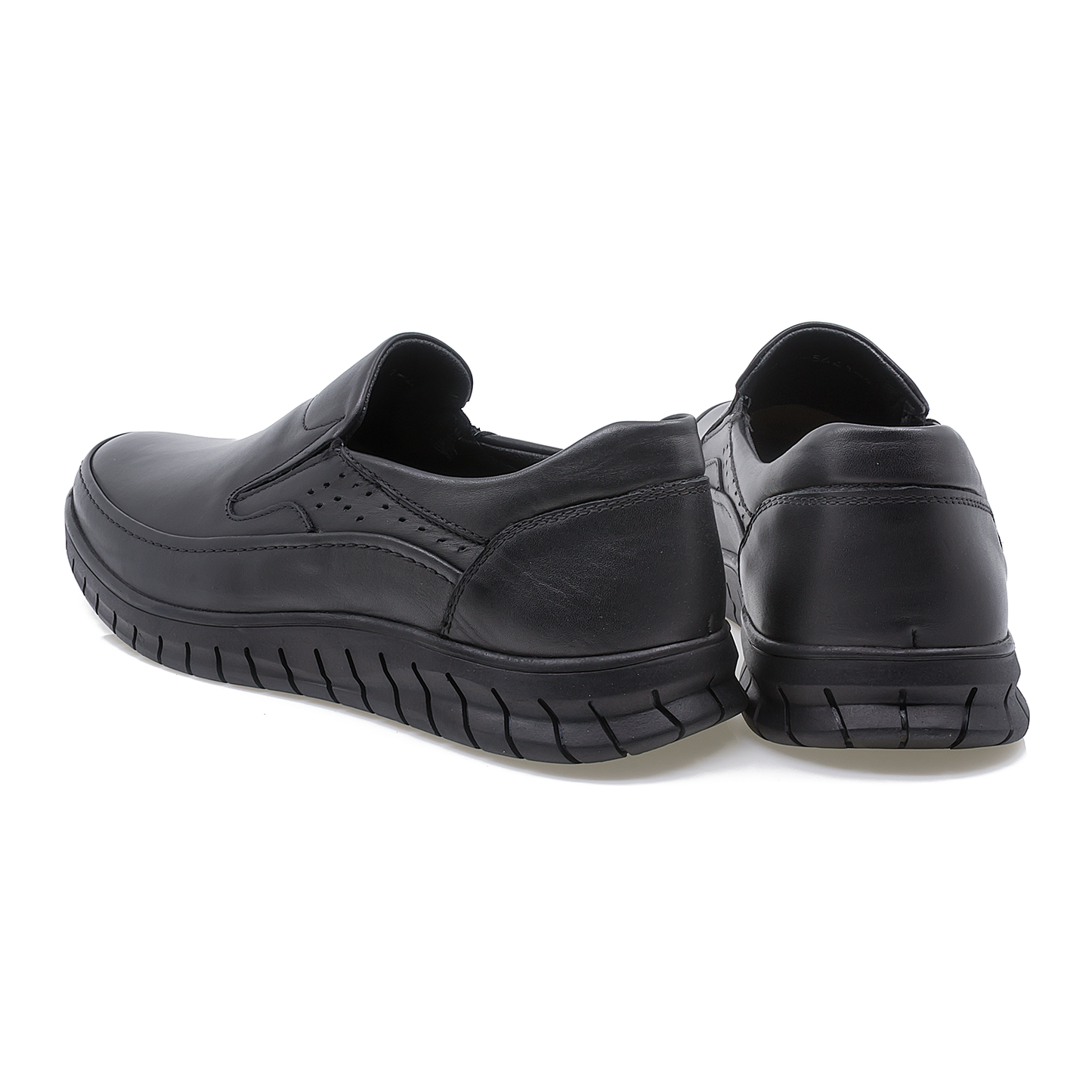 Pantofi barbati Goretti Din piele naturala B64-9641 negru