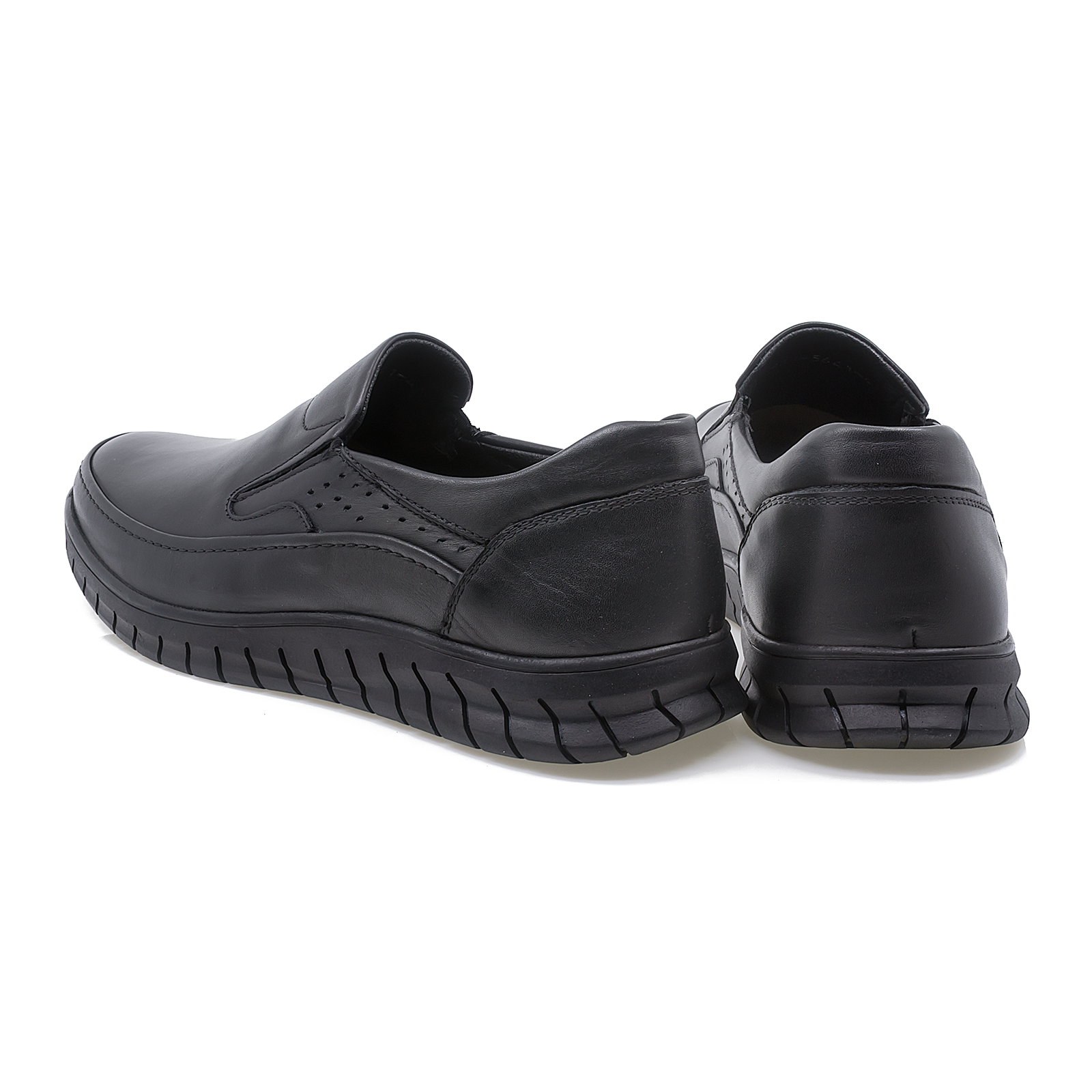 Pantofi barbati Goretti Din piele naturala B64-9641 negru