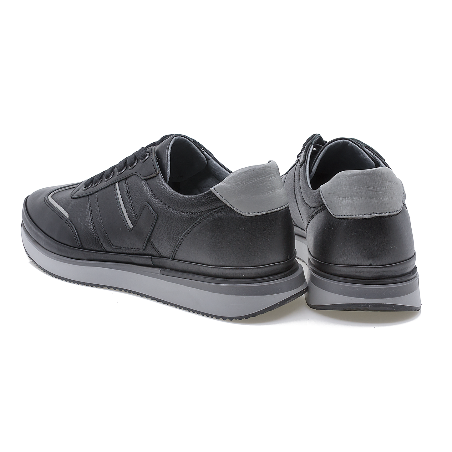 Pantofi barbati Goretti Din piele naturala B67-2406 negru