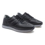 Pantofi barbati Goretti Din piele naturala B67-2406 negru