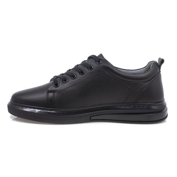 Pantofi barbati casual Goretti din piela naturala B67-333 negru