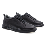 Pantofi barbati casual Goretti din piela naturala B67-333 negru