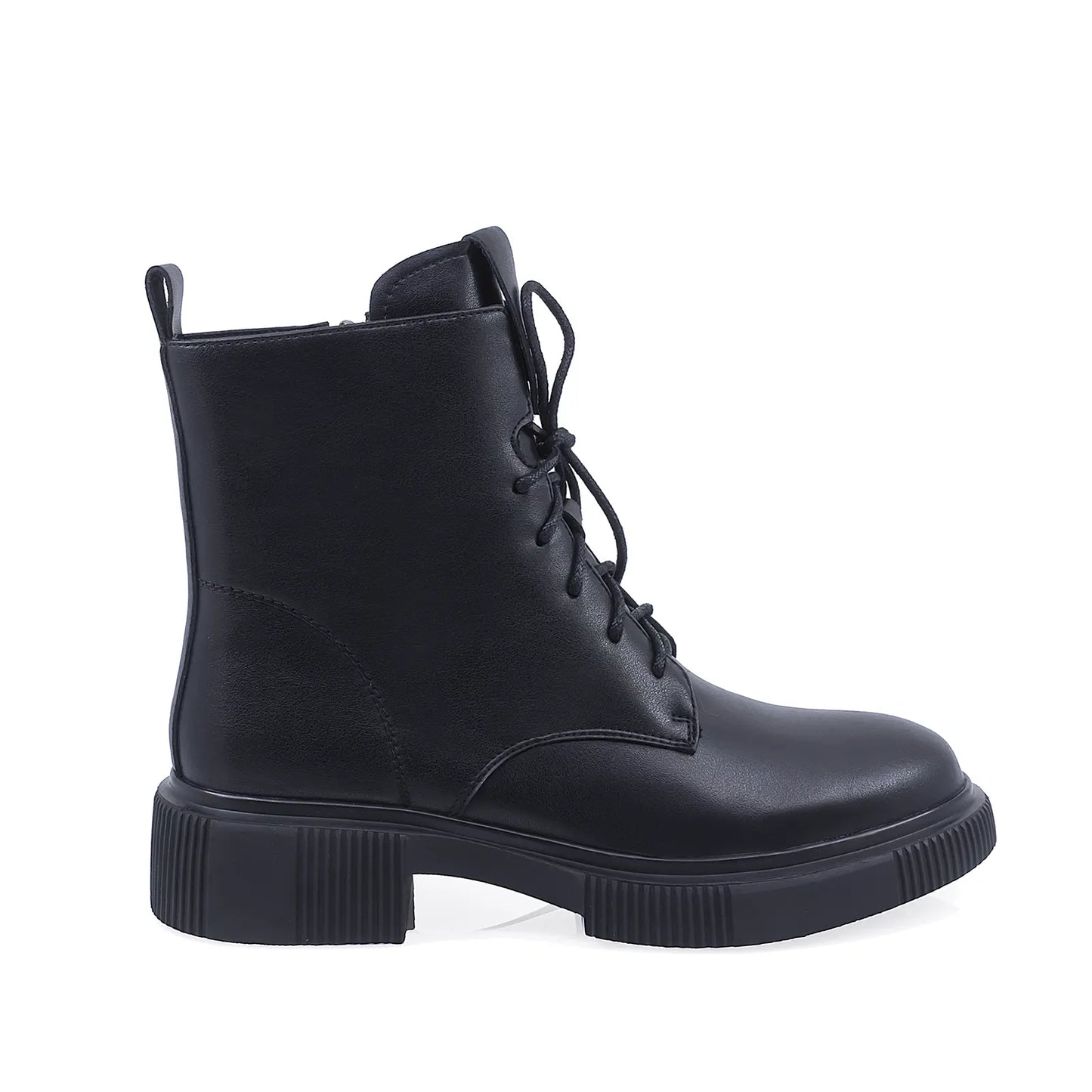 Ghete Dama Casual Anna Viotti Piele Naturala D112-GAW2525 Negru