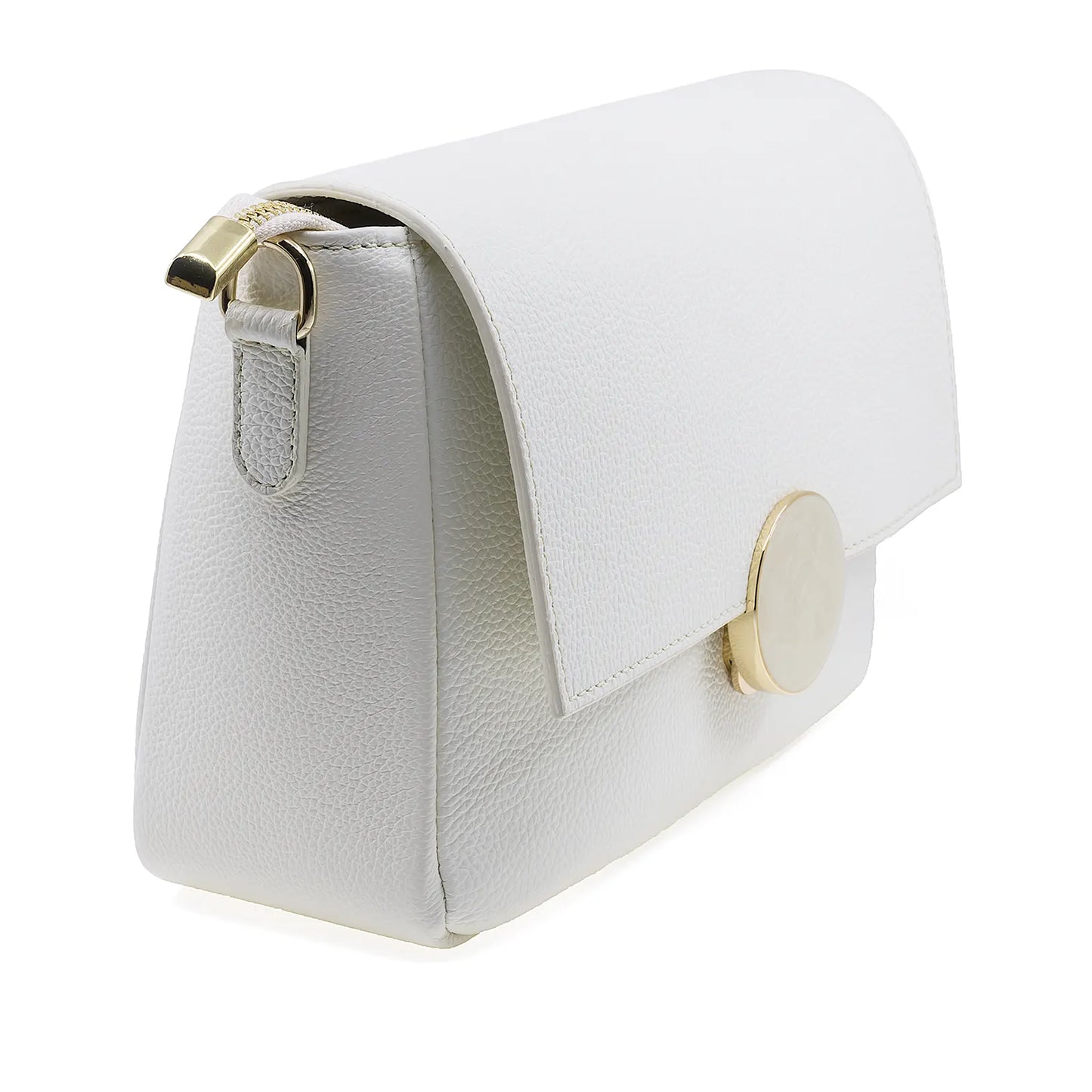 Geantă damă Luna piele naturala 020 alb