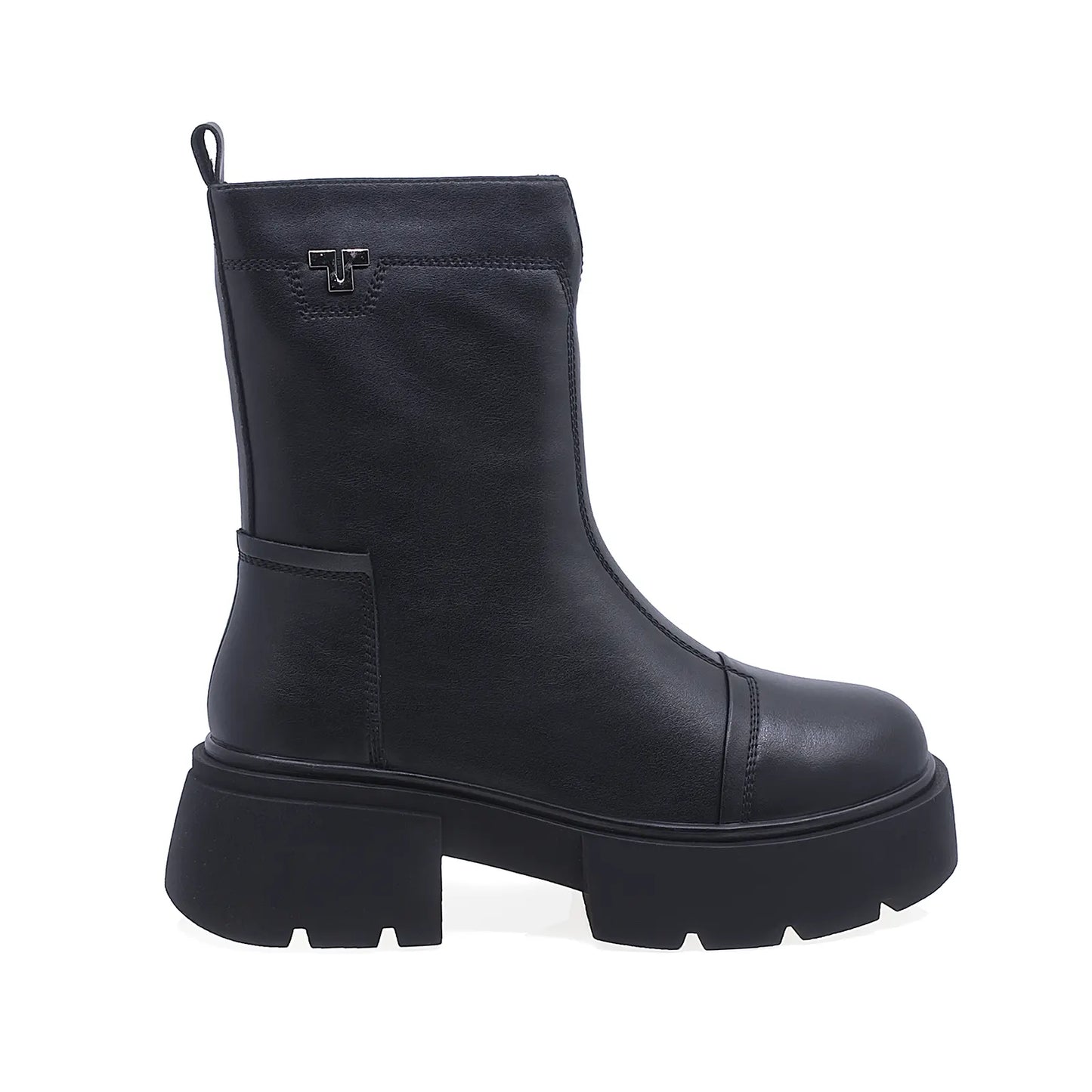 Ghete Dama Casual Anna Viotti Piele Naturala D106-2670-A525 Negru