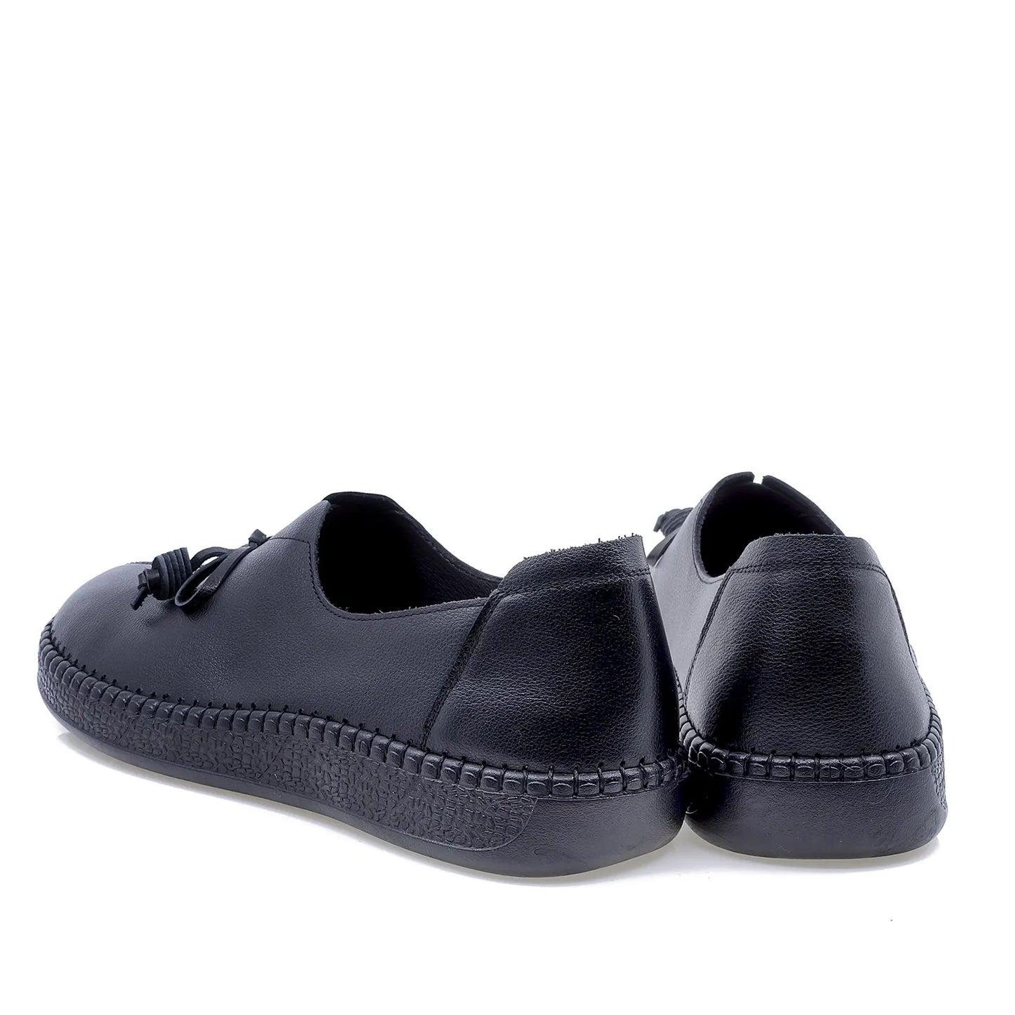 Pantofi dama casual Anna Viotti piele naturala D111-5D68703-6 negru